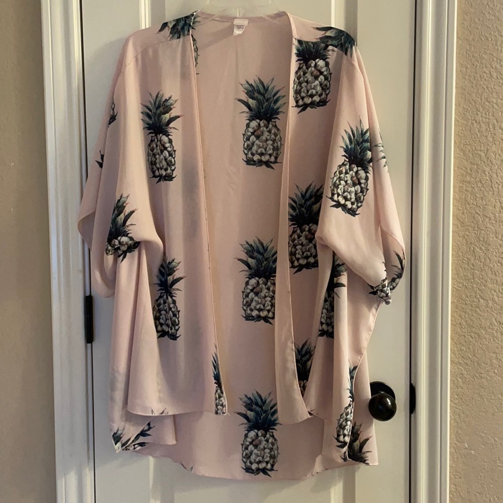 Pineapple Kimono-Size Large